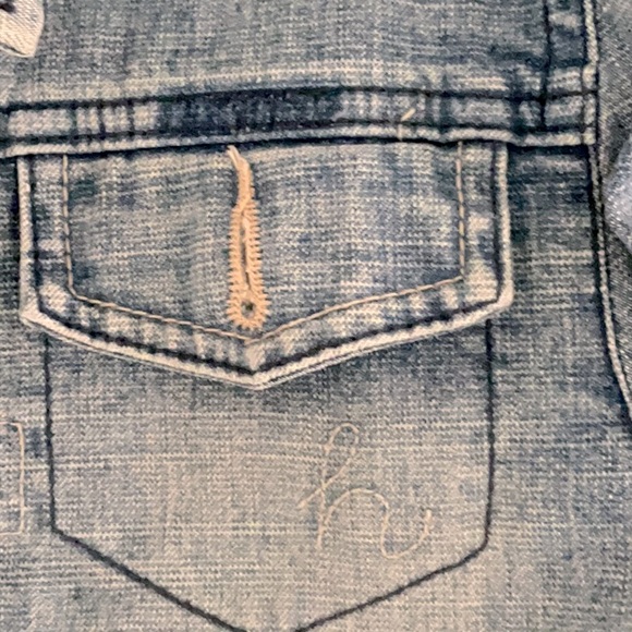 Hydraulic Crop Denim Jacket - Size M - Picture 6 of 6